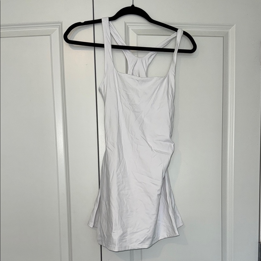 White Workout Dress / Exercise dress